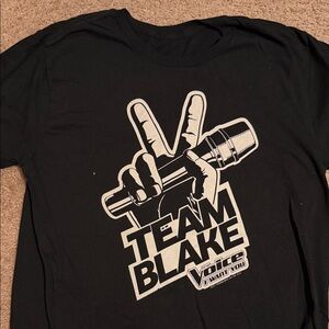 Black Team Blake Graphic T-Shirt
